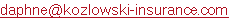 Image of email address of Daphne Likness