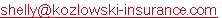 Image of email address of Shelly Kozlowski